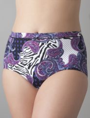 Women's comfy plus size Microfiber brief
